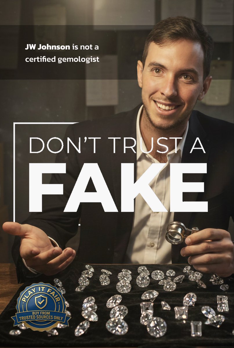 UPAApb's tweet image. You wouldn’t trust JW Johnson to sell you a diamond. Nor should you. Same goes for counterfeit paddles. Don’t trust a fake paddle. Buy from reputable sources.