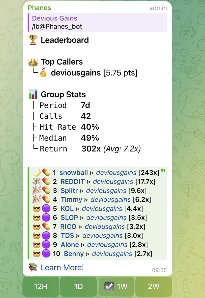 Devious Gains tweet media