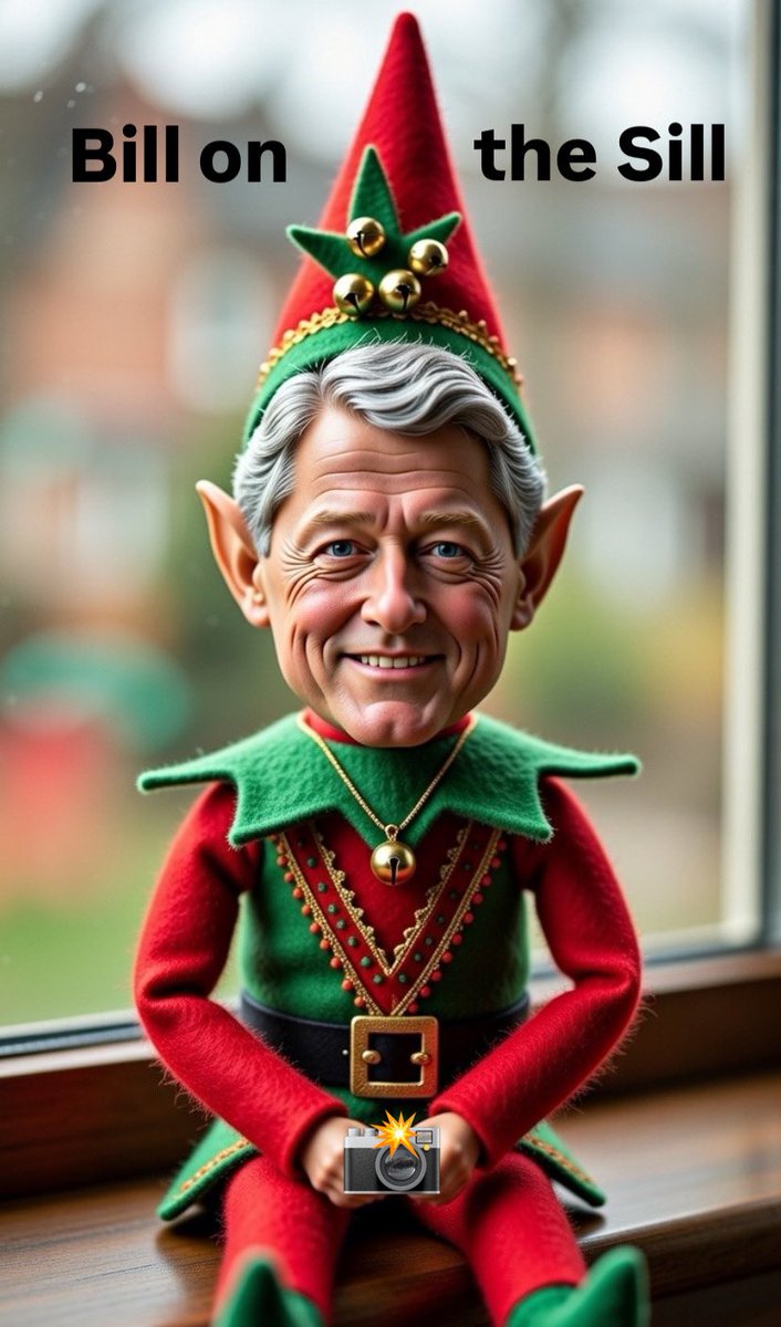 MrMeanMeme's tweet image. I’m pretty sure the Bill on the Sill doll is taking pictures of underage girls in various states of undress.  #EpsteinFiles #ClintonFiles #zelena #zeuchi #zeudiners #helevier #bbtvi