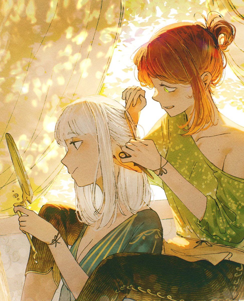 cutting her gf's hair