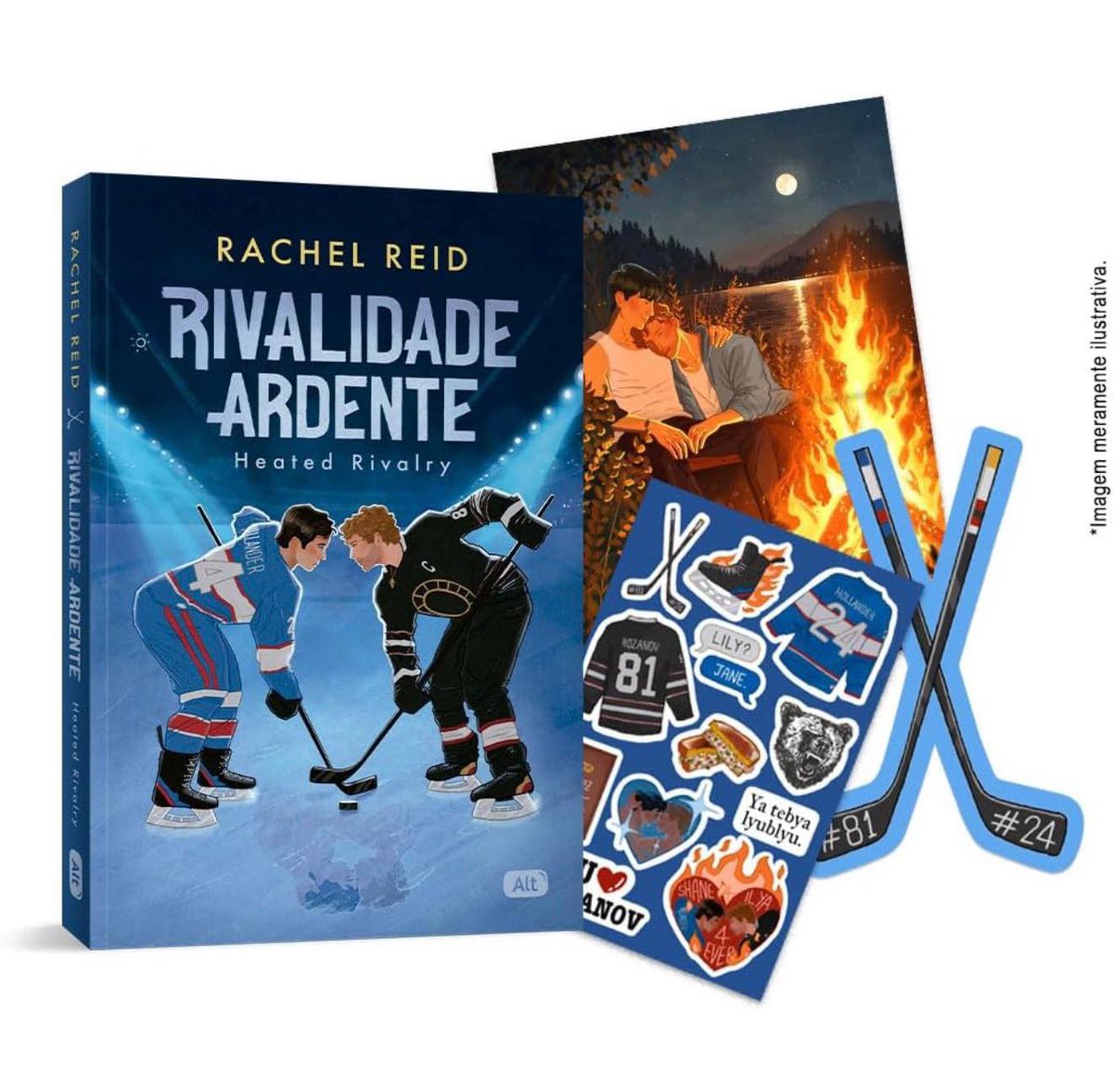 🔥 Rivalidade ardente – Heated Rivalry + Brindes
💵 Preço: R$ 59,90
🔗 amzn.to/4j5uUnM