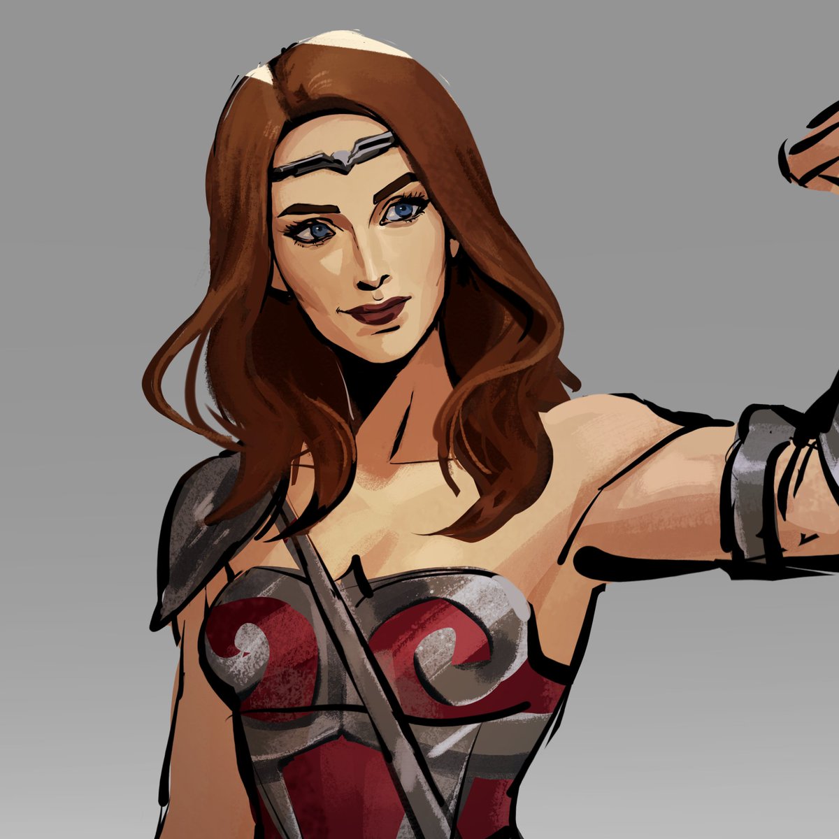 rimri4mm's tweet image. queen maeve wip #art