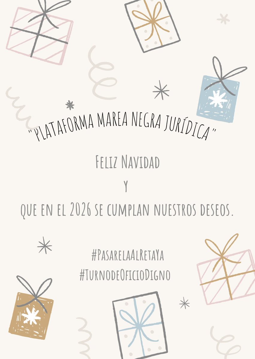 Las reivindics de #abogacía y #procura tienen que ser las reivindicaciones de <a href="/Abogacia_es/">Abogacía Española</a> y <a href="/ProcuradoresE/">Procuradores-España</a> 
Deseamos que toda la abogacia y procura institucionales se unan a Colegios como <a href="/AbogaciaMalaga/">Abogacía de Málaga</a> <a href="/icatarragona/">ICA Tarragona</a> reivindicando #PasarelaAlRetaYa y #CotizaciondelTurnodeOficio