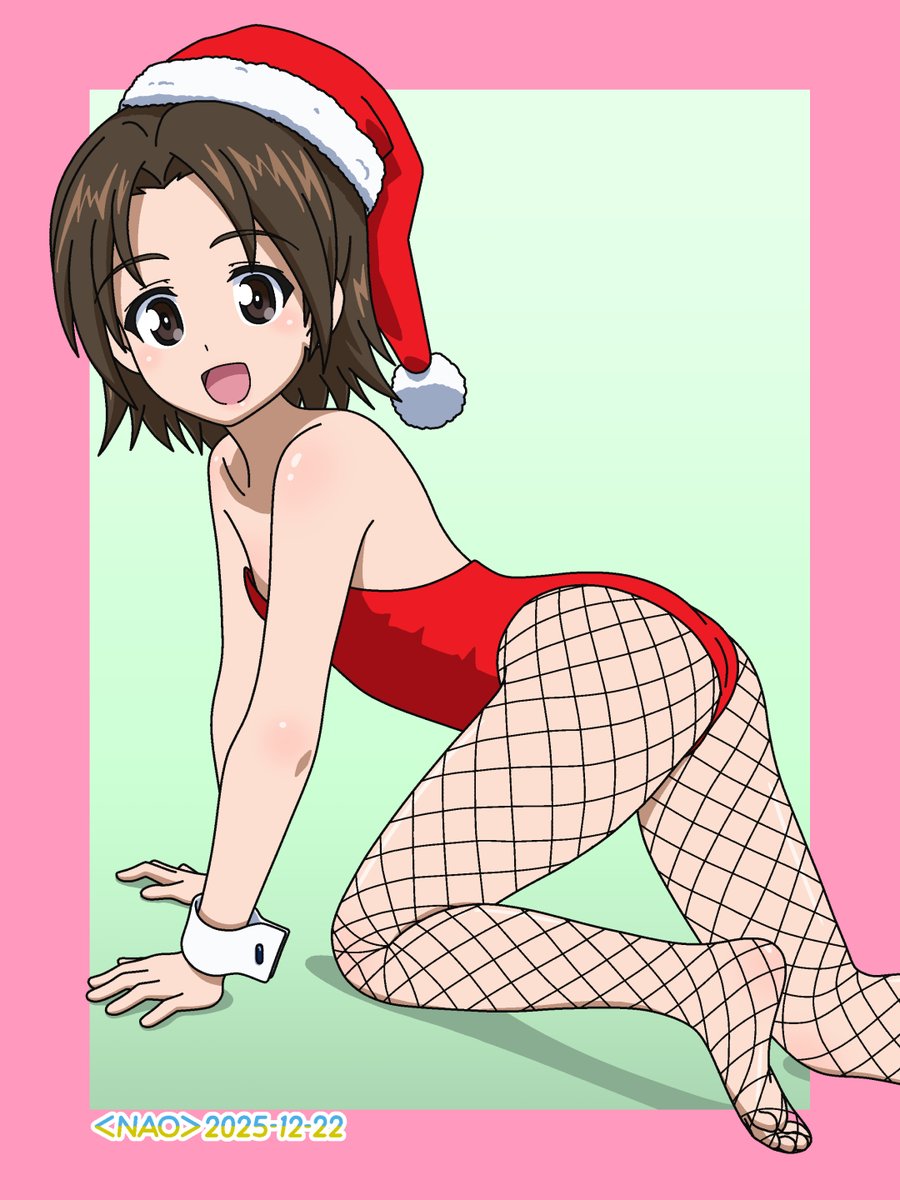 澤梓 「ガルパン GuP garupan の澤梓です さわあずサンタです」|＜ＮＡＯ＞ pixivでrequest待ってます!のイラスト
