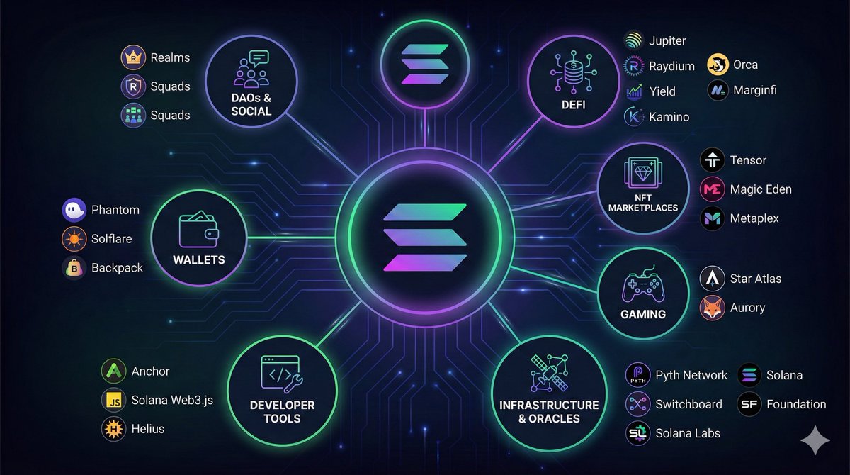 kkmolen's tweet photo. Solana ecosystem https://t.co/5vfuW7y5eV