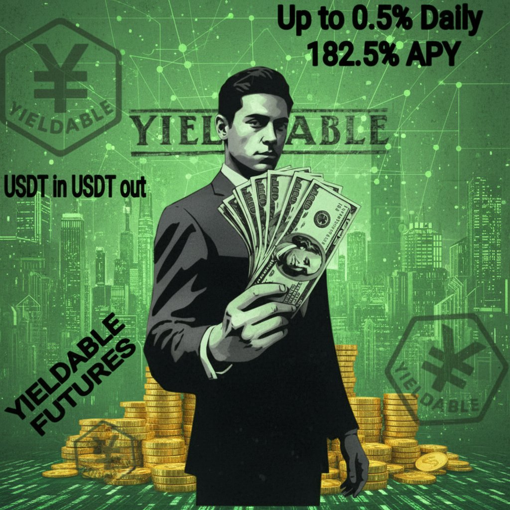 YieldableDeFi's tweet image. Accrue up to 0.5% interest daily on your stablecoins through cutting-edge DeFi and real-world assets. 
🚀💰 

Yieldable.io

discord.gg/yieldabledefi

#Yieldable #DeFiRevolution #VisionToVictory #CryptoYields
