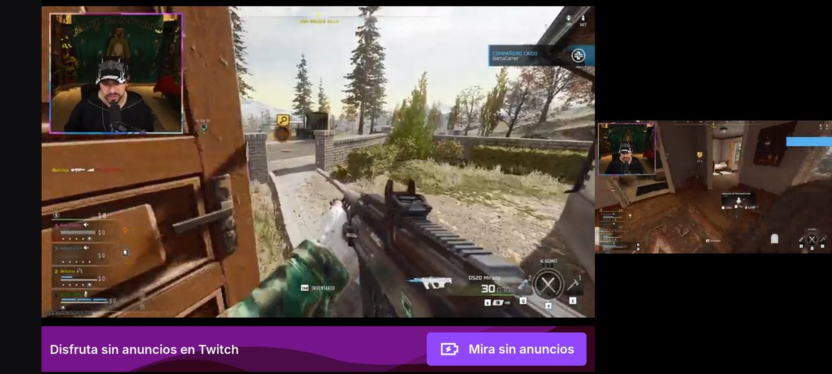 Me encanta cuando los anuncios en twtich se buguean en mi teléfono y puedo ver el 24 hrs sin anuncios y sin pagar una sub JAJAJAJA <a href="/JuanSGuarnizo/">ElJuaniquilador 💪</a>