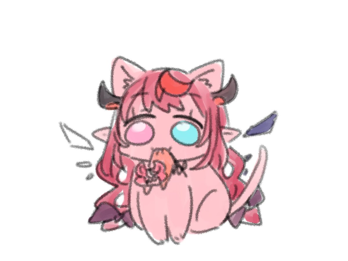 IRyS 「ニャー」|じゅnのイラスト