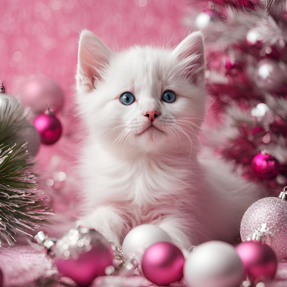 RachelHGrant1's tweet photo. "Snow slowly fell from a dark winter sky like a huge white flower star shedding its petals. Magic hissed in the air." Read A Festive Feline Tail: https://t.co/kqbxnHMZWR https://t.co/lyh0oIIsMB