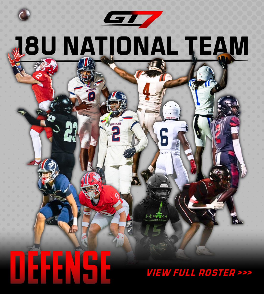 GrindTime7v7's tweet photo. 🚨 18U National Team — DEFENSE 🚨

Physical. Fast. Disciplined.

We are the standard. 🔒 https://t.co/nLDMNuDQv5