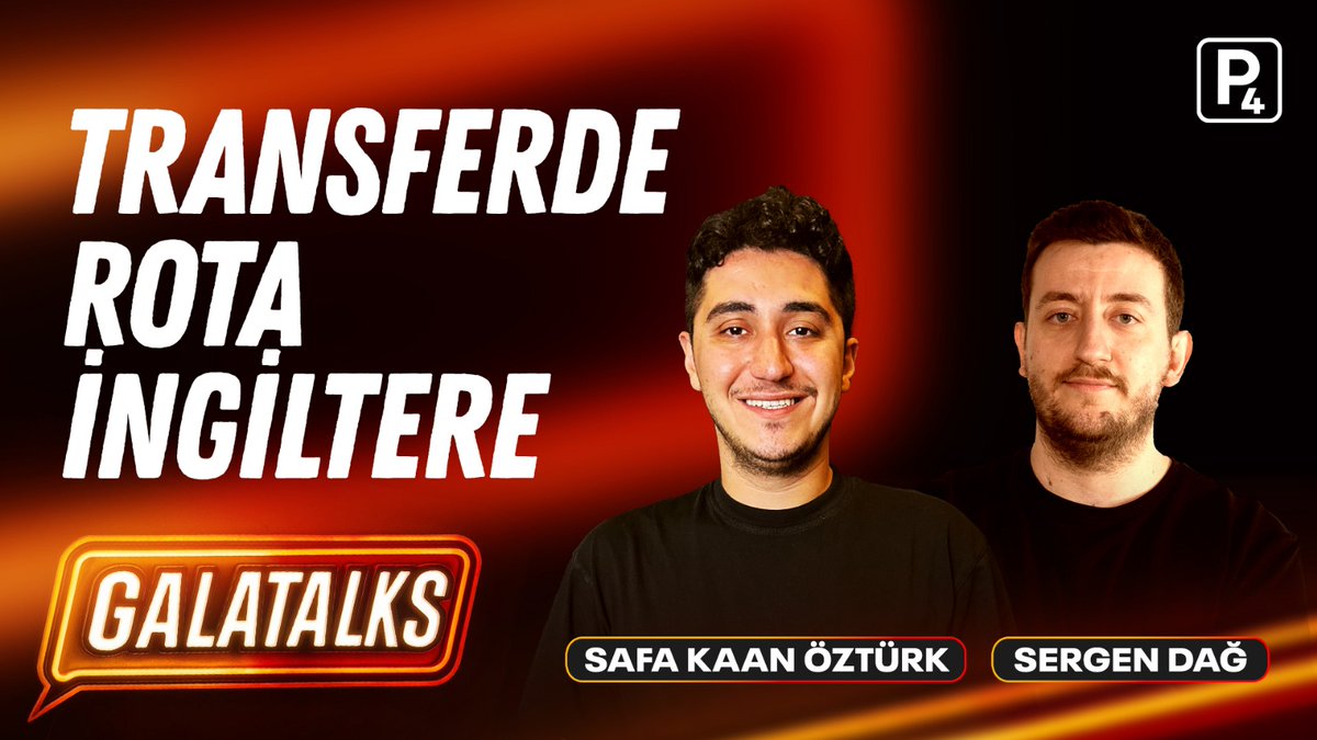 Uzun bir aradan sonra Galatalks ile beraberiz. Bu haftanın menüsü ise şöyle;

⏳ Transfer sezonu başlıyor.
🏴󠁧󠁢󠁥󠁮󠁧󠁿  Rota İngiltere...
❓ Listede  hangi isimler var?

📅 22.12.2025
⏰ 12.00

🎙️<a href="/safakaanozturk/">Safa Kaan</a> &amp;  <a href="/sergendag/">Sergen Dağ</a> 

🔗 youtube.com/live/C1BlvaCEM…