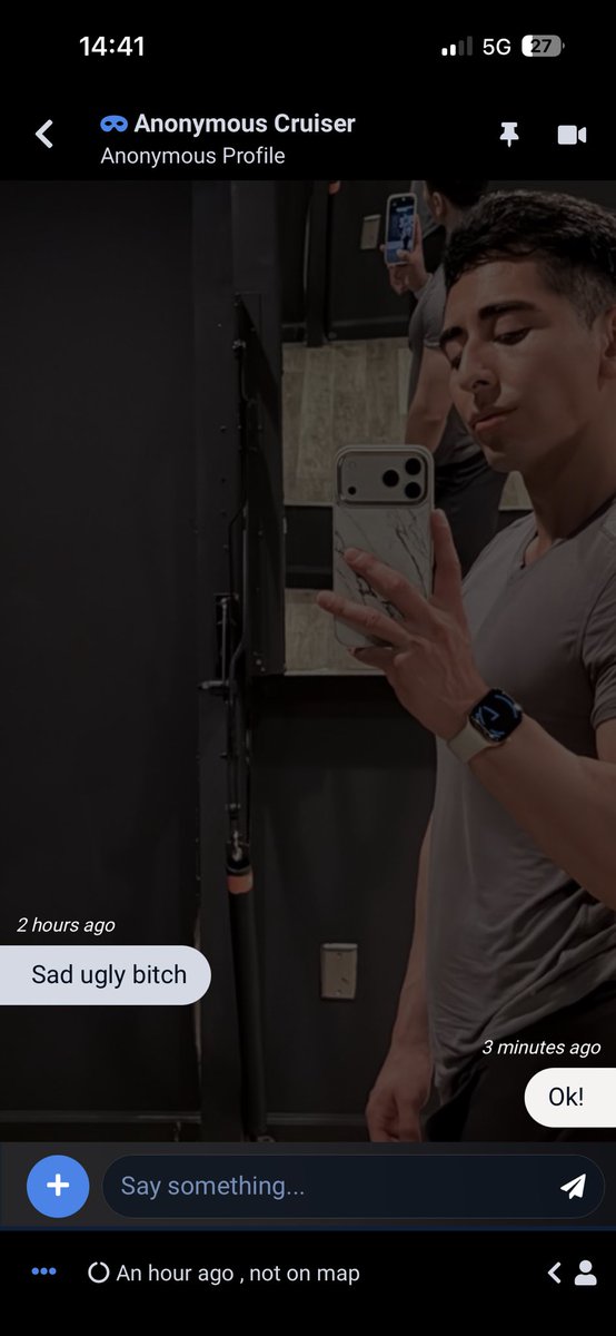 ohshit_itstyler's tweet photo. @iggycastiel Got one one those today too “from you” 😂 Sad, but hey at least I found someone new and hot to follow 😝 https://t.co/p9TmO2zUlY