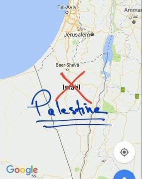 Hi Google, it's Palestine not Israel.