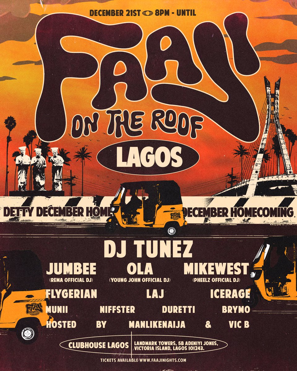 DJ_TUNEZ's tweet image. BACK TO BACK TONIGHT! 🫢🇳🇬