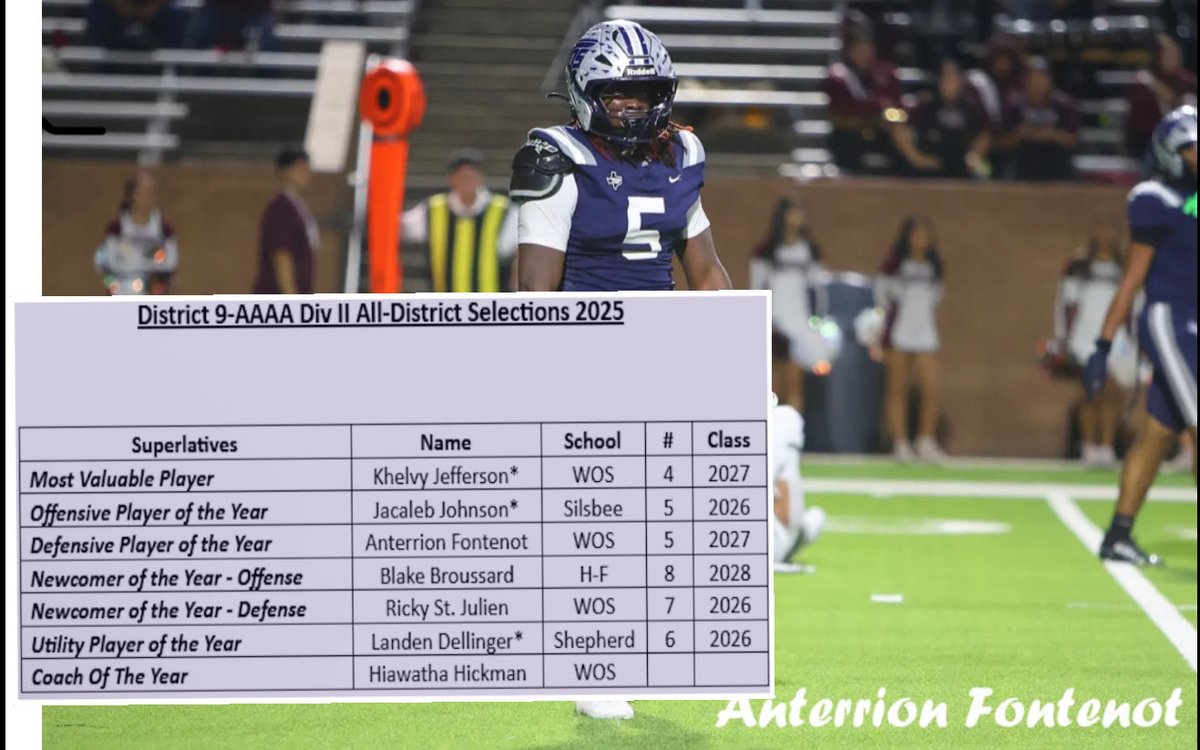 Anterrion Fontenot/Zetar tweet media