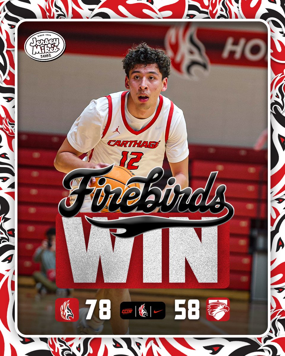 Carthage Men's Basketball tweet media