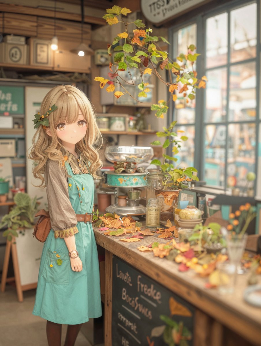 Autumn様♡ありがとうございます♡ 窓辺で佇む、晩秋の一コマ A Late Autumn Moment, Lingering by the Window
