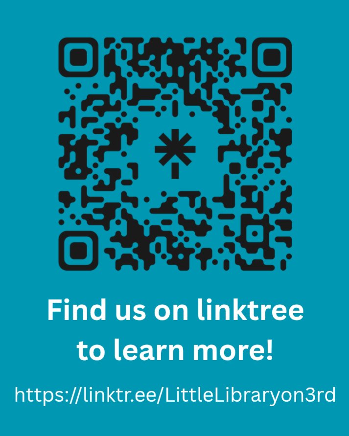 LilLibrary3rd's tweet image. We also offer some premium services including surprise books/blind date with a book and bookmarks. Here is info to find our websites and other socials! linktr.ee/LittleLibraryo…