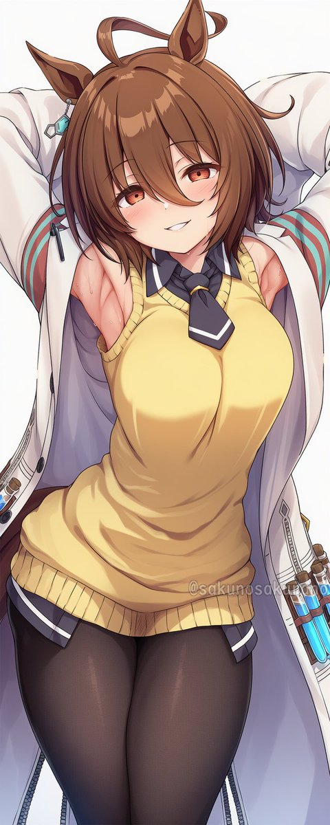 sakunosakurano's tweet image. アグネスタキオン……
SFW