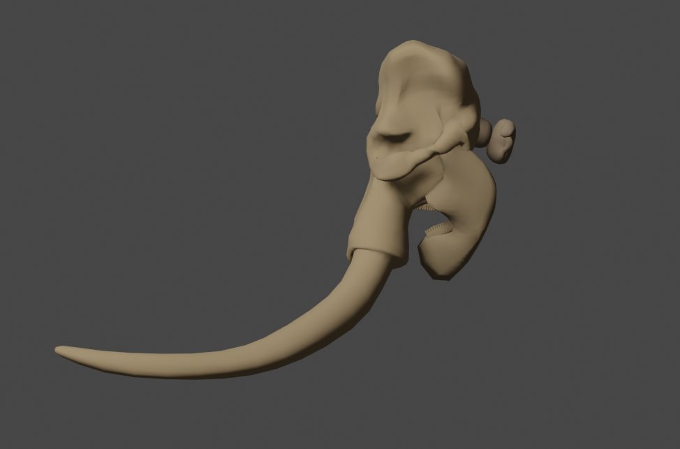 (W.I.P): Palaeoloxodon Antiquus
Staring with a new Modeling method