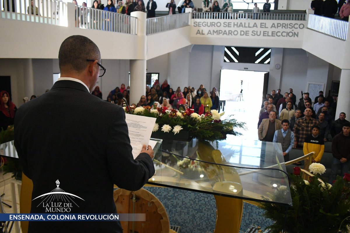 lldmensenada's tweet photo. Domingo 21 de diciembre  de 2025 -.(Ensenada, Baja California  - colonia Revolución - La Luz del Mundo).

¡LES MANDO UN SALUDO!

Naasón Joaquín García 
Siervo de Dios y Apóstol de Jesucristo 
21 de diciembre de 2025

#UnidadPerfecta
#LaLuzdelMundoenEnsenada
#Lldmensenada
#Lldm https://t.co/6TeESfGas8