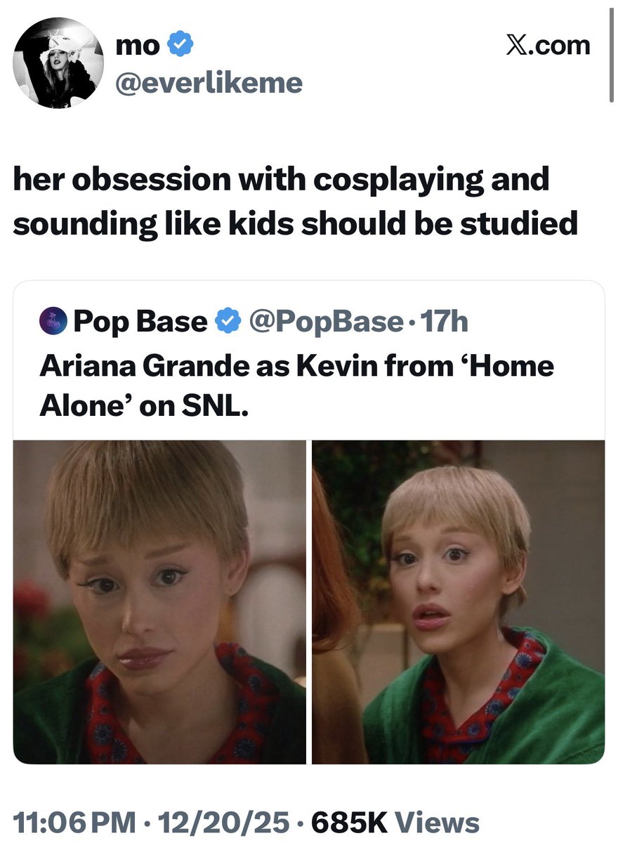 Normal people saw a Home Alone parody. You just told on yourself, weirdo….