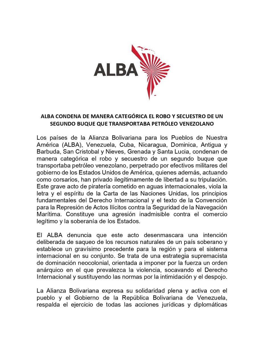ALBA tweet media