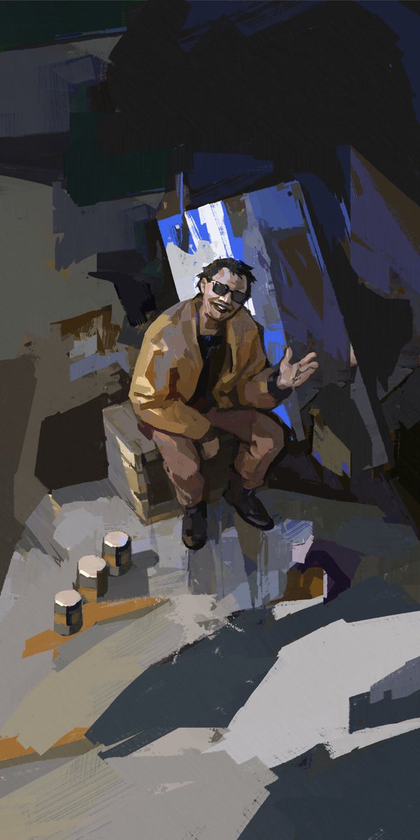 "Everything is cool here, officer!"