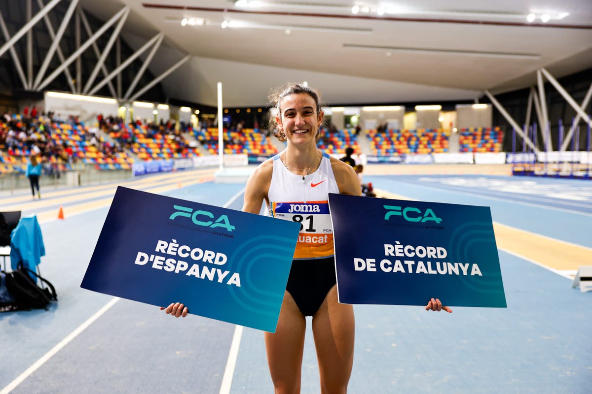 [ 2n Control Abs. Sabadell PC ]

⏱️ Millors marques

🔹️Marta Mitjans-500m-1:11.97
R.Esp S20/23, R.CAT
🔹️ <a href="/MonicaCle_/">Monica</a> Perxa-4.30
🔹️Paula Rodríguez-60mt-8.61 PB
🔹️Laia Monforte-400m-55.59 PB
🔹️Marc Galé-60mt-8.06

segueix👇

📸 <a href="/capacam_com/">Capacam</a>