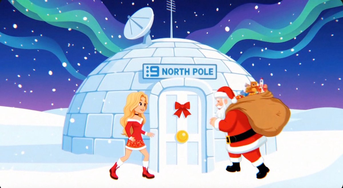 obsessed with channel 9 not noticing that their ai slop intro got their own logo wrong