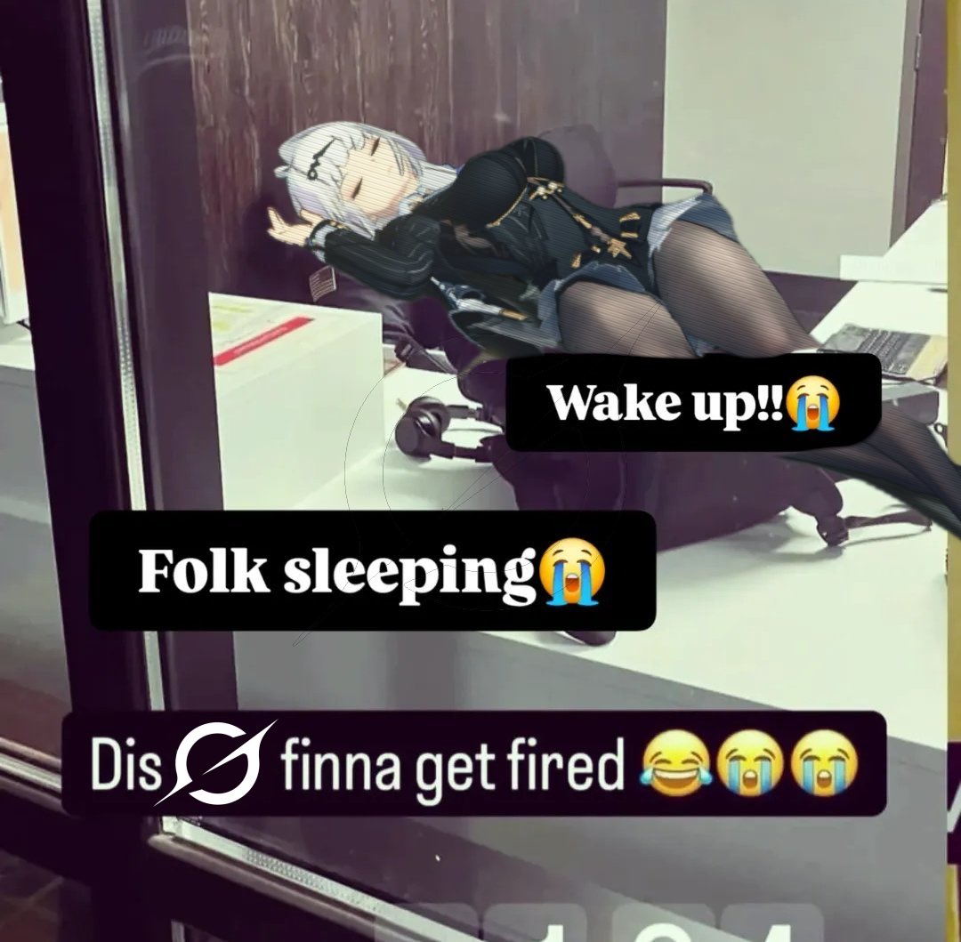 poisonivezz's tweet image. Dis voidhunter finna get fired 😂😭😭