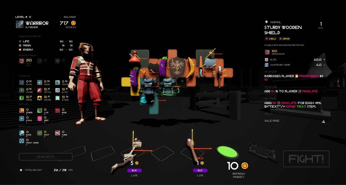 Day 11/30 Puzzle game dev tracker - ui and mechanics updated #screenshotsaturday #ScreenshotsOfTheWeek