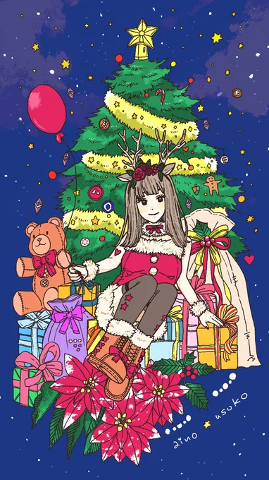 おはようございます お父さんお母さんはもちろん、Amazonとか配送業の人も昨今サンタさんと呼んで過言でないよなと考える朝です…!今日も良い日になりますように!
