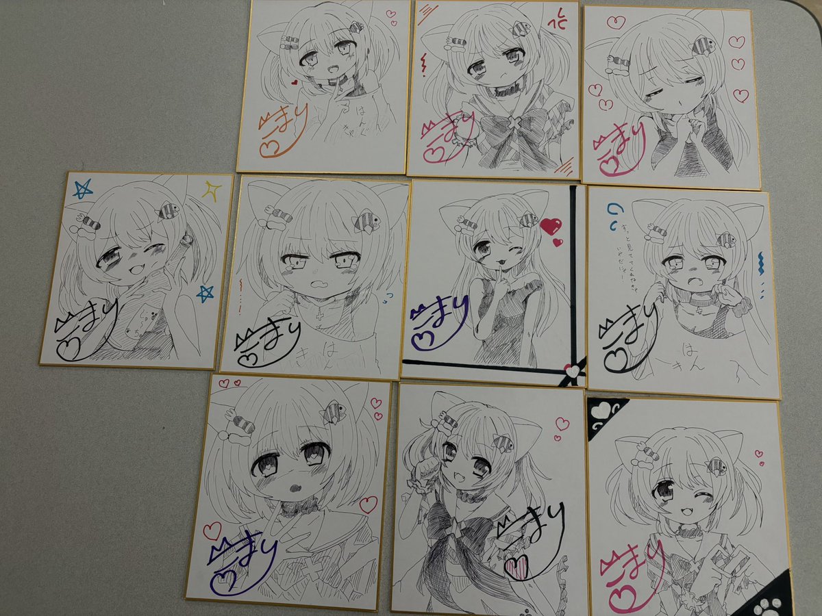 C107では1000円お買い上げごとに抽選券をお渡ししますにゃ✨ 中身は1番