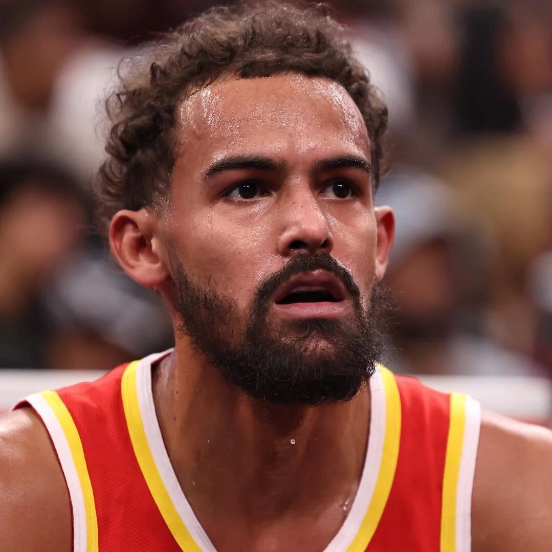 TheHoopCentral's tweet image. Trae Young today:

35 Points 
9 Assists 
10/15 FGM
7/8 3PM
26 Minutes