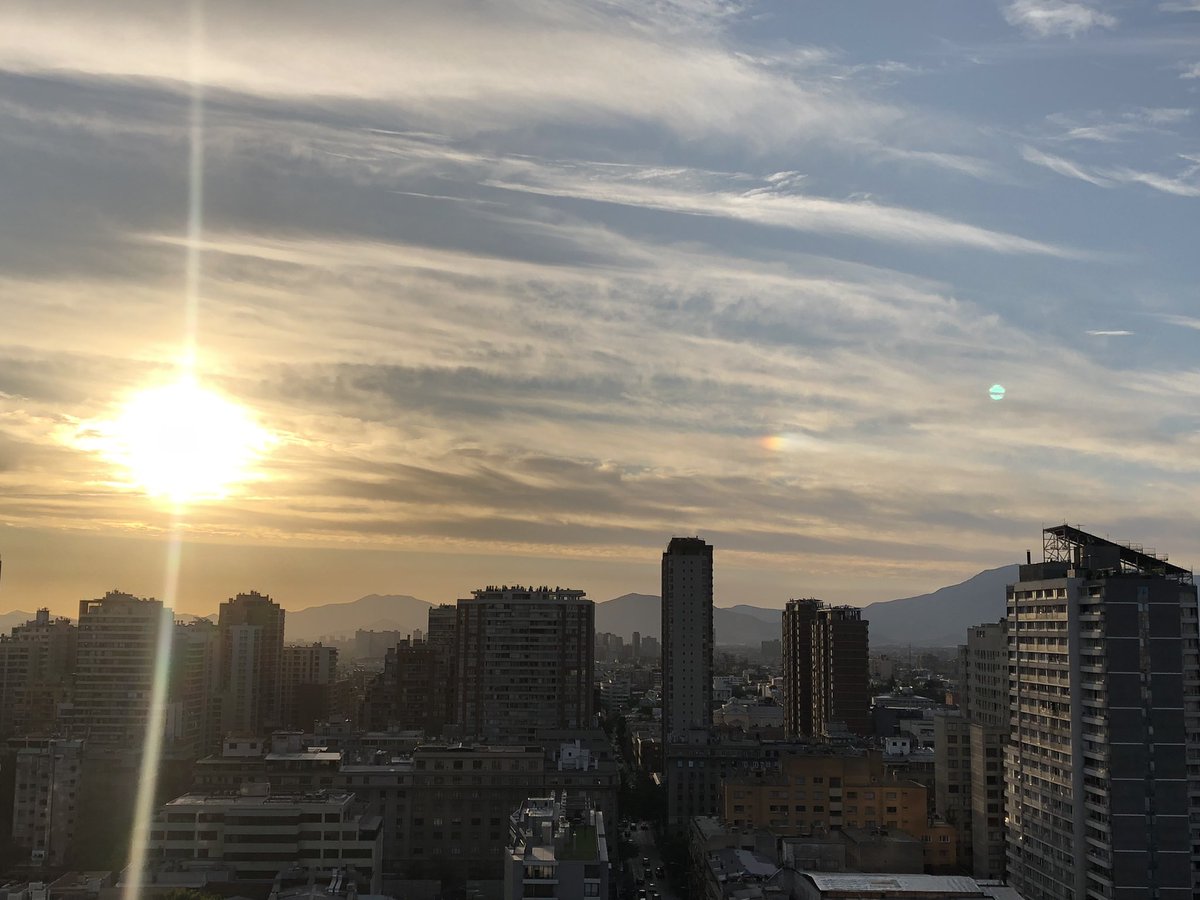 Nunca había visto un arcoíris sin lluvia