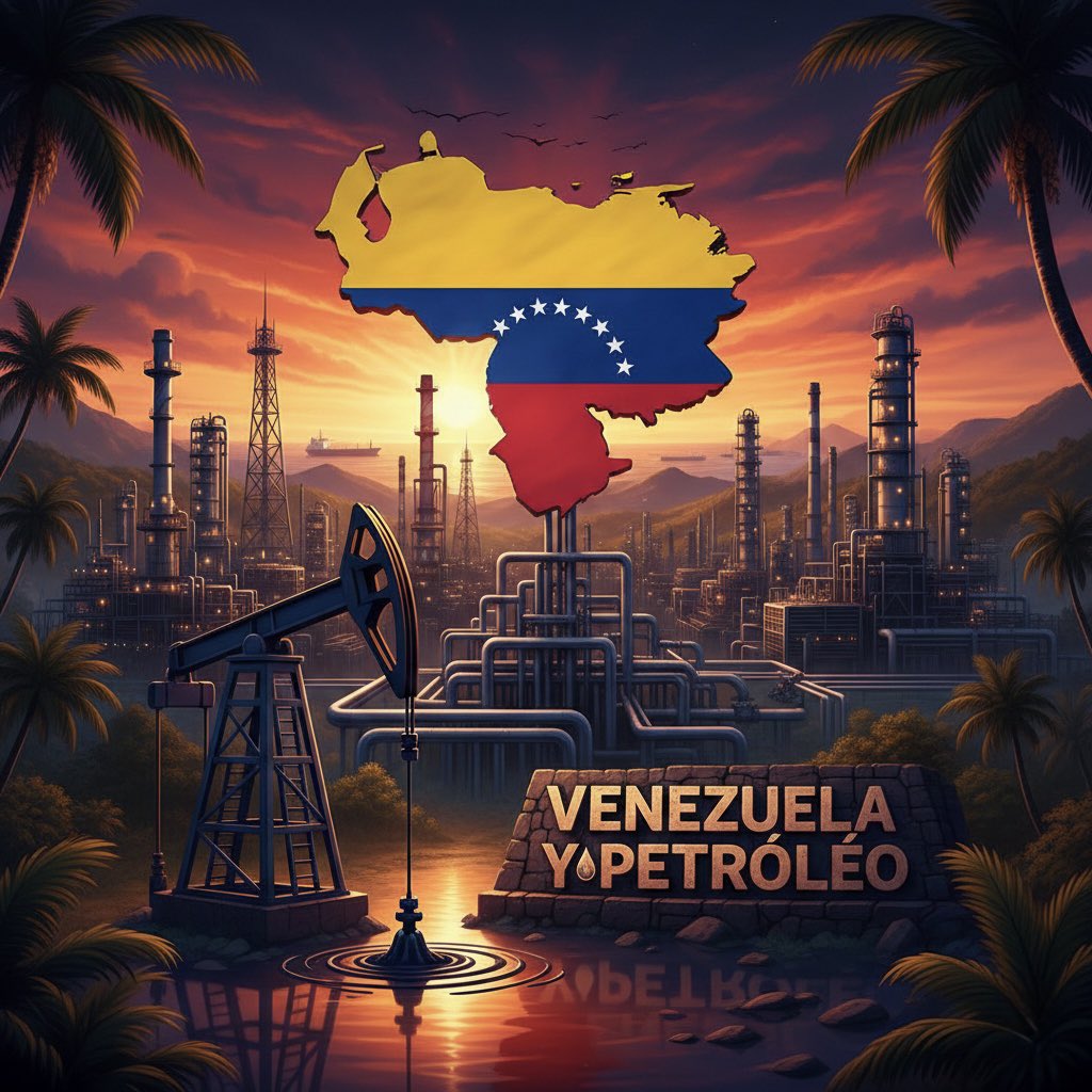 ⚫️ Venezuela, 2025 için hedeflediği petrol üretim kapasitesine ulaştı.

Günlük 1,2 milyon varil petrol üretiliyor.