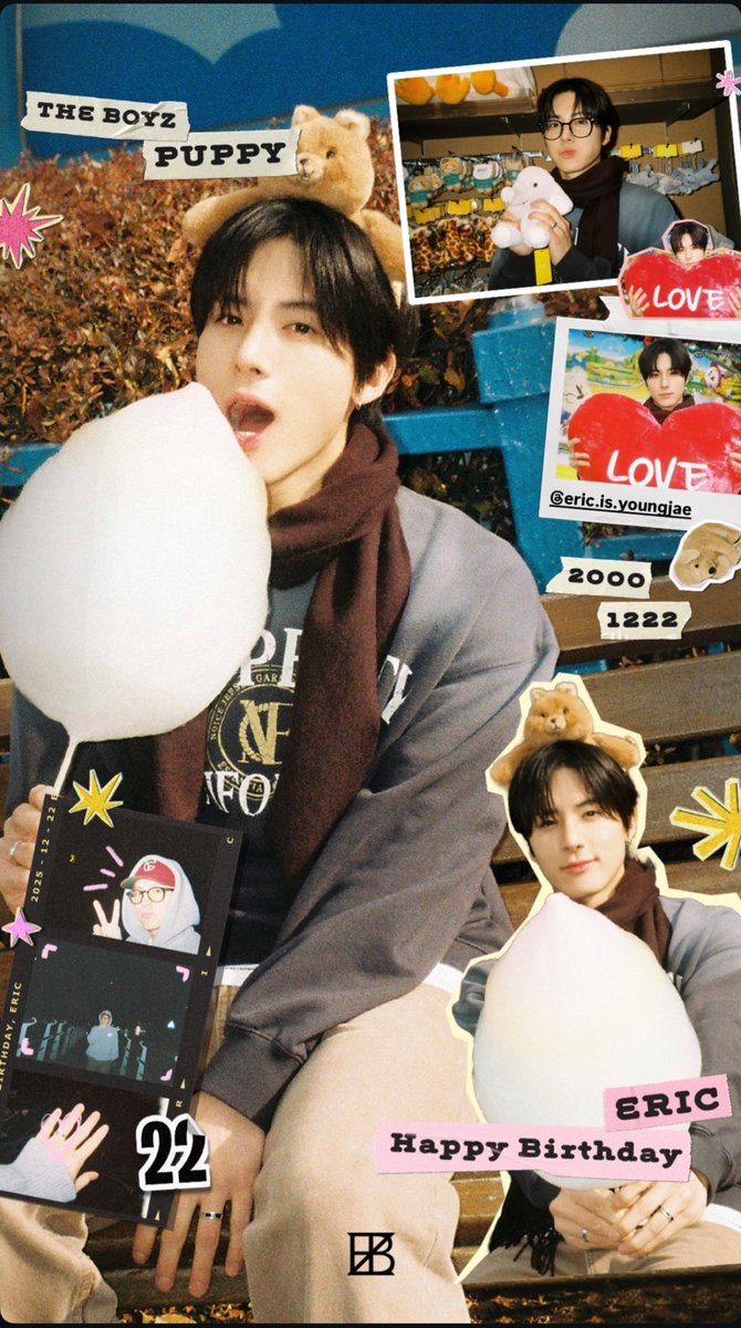 Happy birthday to our one and only energy boy, Eric Sohn 🤍 Thank you for all the effort, energy, love, dedication, and everything you’ve given. No matter how far apart we are or how close we may be, please always know that we’ll love you endlessly.
Happy birthday, our maknae 🫶🏻