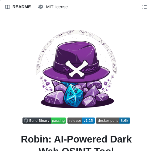 OSINT tool for dark web investigations using LLMs

github.com/apurvsinghgaut…