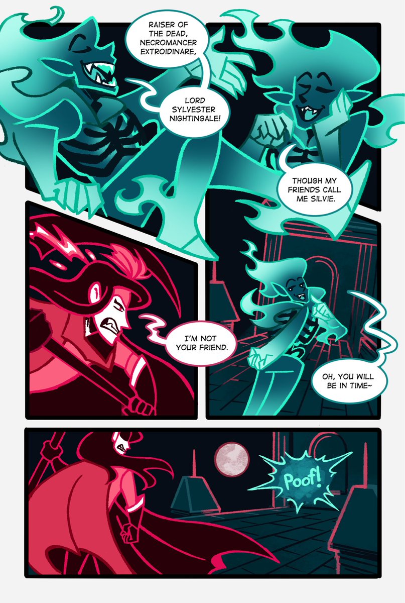 final comic assignment for my character design class! i love these two goobers i got attached to over the semester, i really wanna do more more with them now that the class is over