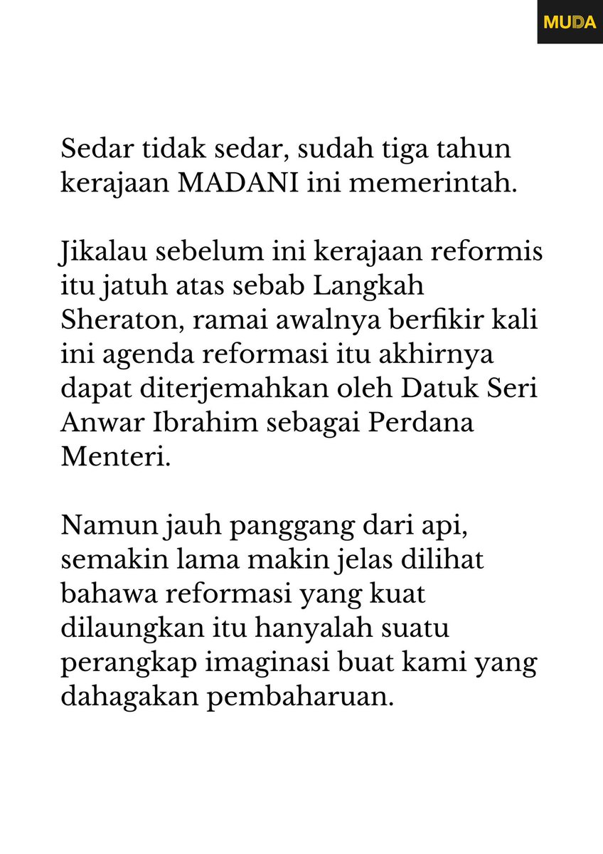 Parti MUDA tweet media