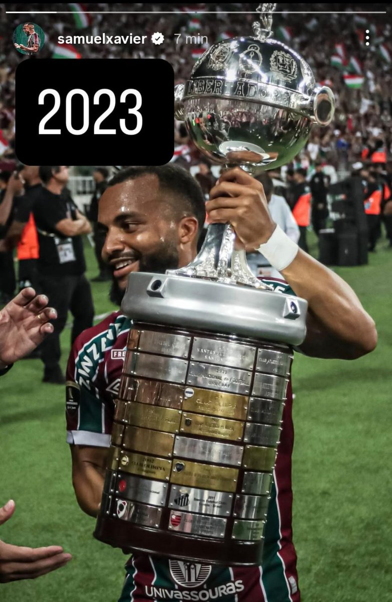 FluCentraI's tweet image. Samuel Xavier no instagram