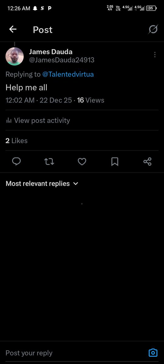 James Dauda tweet media
