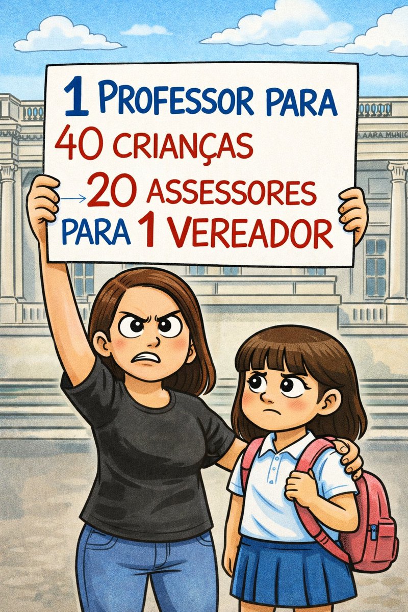 br_charges's tweet photo. A verba pública desigual revela desequilíbrio entre educação básica e legislativo. Valorizar o ensino é política essencial, não secundária.

#EducaçãoPública
#PolíticaEducacional
#GestãoPública
#RecursosPúblicos
#InteresseSocial. https://t.co/KrcLfT2Kla