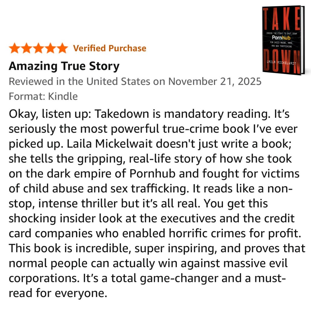 There is still time to get Takedown for any of your justice-loving friends and family this Christmas. 

100% of any author proceeds will support the Justice Defense Fund. 👊⚖️
