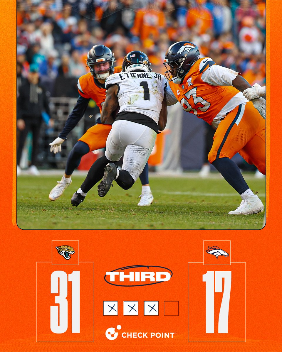 After three.
#JAXvsDEN