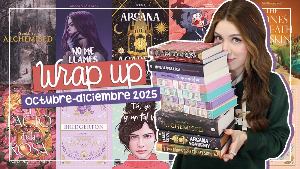 ¡NUEVO VIDEO! Les traigo el wrap up de mis últimas lecturas del año 💜✨. Son 13 libros y mucho chisme literario. ¿Me ayudan compartiendo con un RT?

youtu.be/TvufxTZIXOs?si…