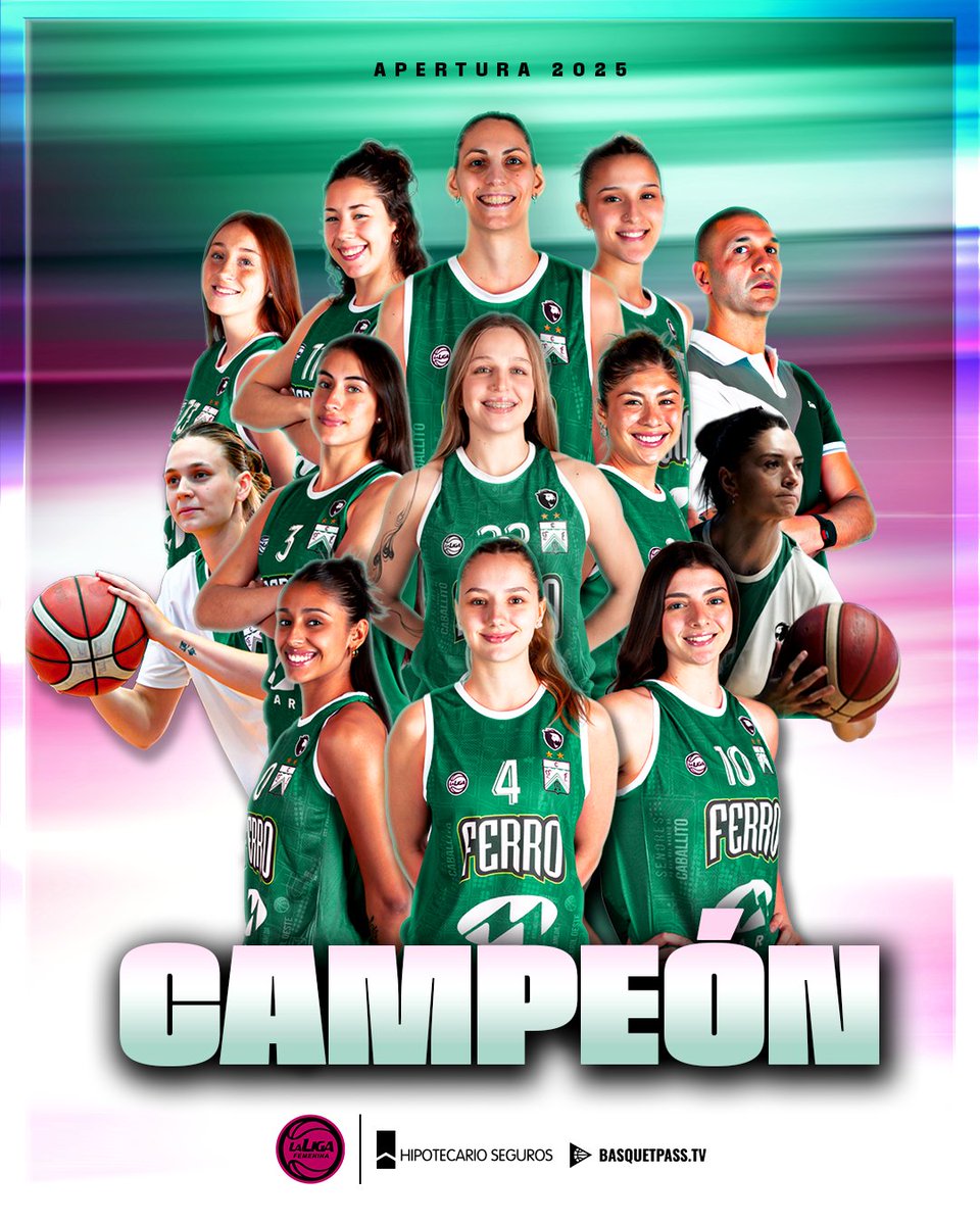 💚 𝑭𝑬𝑹𝑹𝑶 𝑪𝑨𝑴𝑷𝑬𝑶́𝑵 𝑫𝑬𝑳 𝑻𝑶𝑹𝑵𝑬𝑶 𝑨𝑷𝑬𝑹𝑻𝑼𝑹𝑨 🏆

3️⃣ Es el tercer título de Oeste en La Liga Femenina.