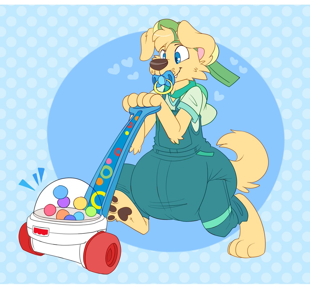 🎾 Playing Outside - P*treon Reward🥎 #ABDL #diaperfur #babyfur