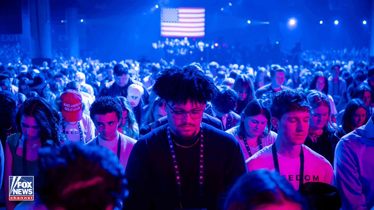 FoxNews's tweet image. AMERICAFEST: Major conservative figures — and a surprise appearance from Nicki Minaj — brought the house down for a record-breaking crowd at @TPUSA's first AmFest without Charlie Kirk.

Many speeches leaned on reaffirming Charlie Kirk’s wisdom and legacy, while others dove into…